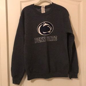 Penn State Navy/Gray Crewneck
